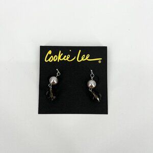 cookie lee genuine crystal earring